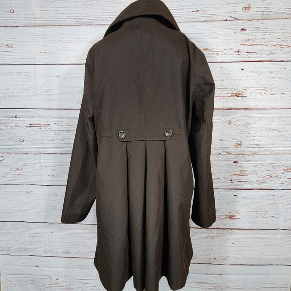 LAND'S END Brown Jacket Size Medium - Picture 2 of 6